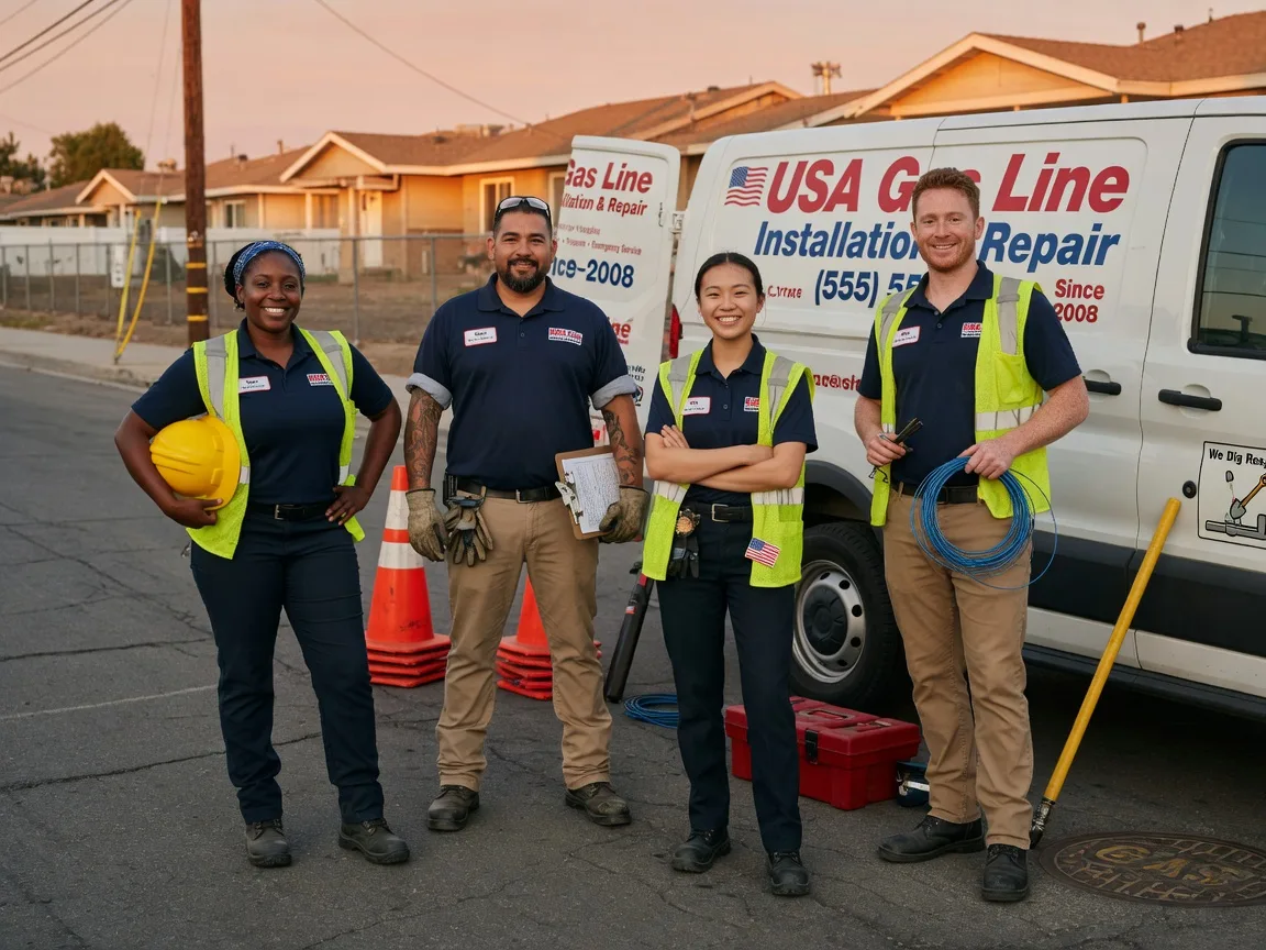 Gas Line Installation company in Crowville, LA